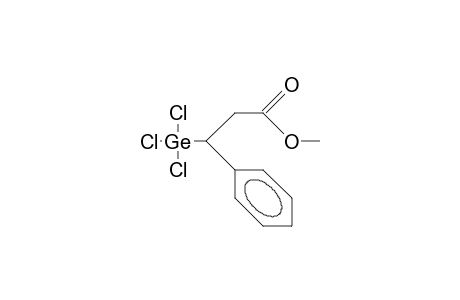 METHYL-3-PHENYL-3-(TRICHLOROGERMYL)-PROPIONATE