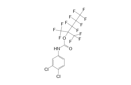 Heptafluoro-1,1-bis(trifluoromethyl)butyl N-(3,4-dichlorophenyl)carbamate