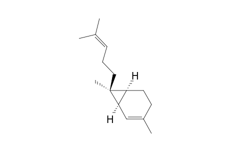 (1R*,6S*,7S*)-3,7-Dimethyl-7-(4-methylpent-3-enyl)bicyclo[4.1.0]hept-2-ene