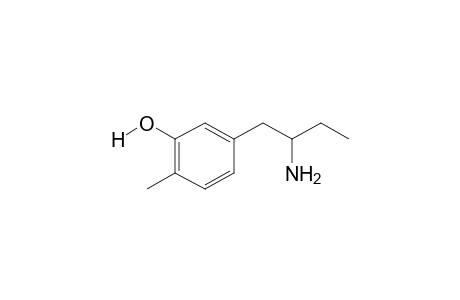 3-Hydroxy-4-methyl-alpha-ethylphenethylamine in kbr