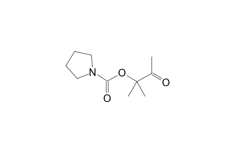 (1,1-dimethyl-2-oxo-propyl) pyrrolidine-1-carboxylate