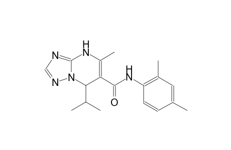 N-(2,4-dimethylphenyl)-7-isopropyl-5-methyl-4,7-dihydro[1,2,4]triazolo[1,5-a]pyrimidine-6-carboxamide