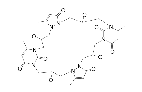 3,11,19,27-TETRAHYROXY-8,16,22,30-TETRAMETHYL-1,5,9,13,17,21,25,29-OCTAAZAPENTACYCLO-[27.3.1.1-(13.17).0-(5.9).0-(21.25)]-