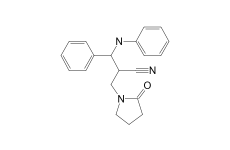 3-(2-oxo-Pyrrolidin-1-yl)-2-(phenyl-phenylamino-methyl)-propionitrile