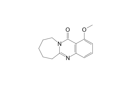 5-Methoxy-3,4-dihydro-2,3-(pentamethylene)-quinazolone