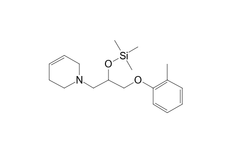 1-(3,6-Dihydro-1(2H)-pyridinyl)-3-(2-methylphenoxy)-2-propanol, tms