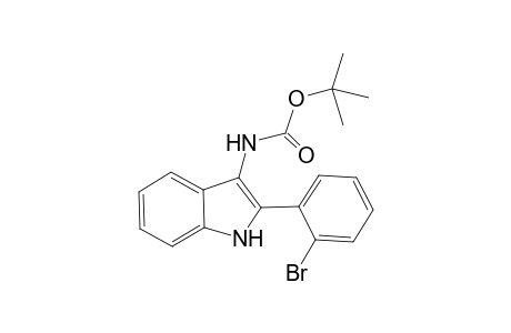 tert-Butyl (2-(2-bromophenyl)-1H-indol-3-yl)carbamate