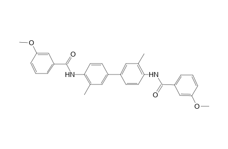 3-methoxy-N-{4'-[(3-methoxybenzoyl)amino]-3,3'-dimethyl[1,1'-biphenyl]-4-yl}benzamide