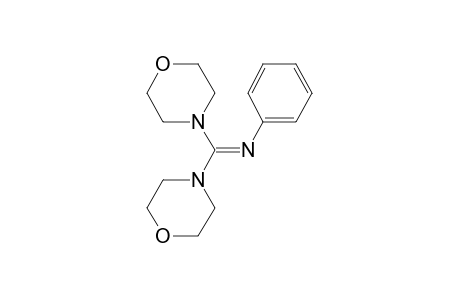 (Di-morpholin-4-yl-methylene)(phenyl)amine