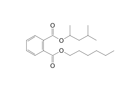 Phthalic acid, hexyl 4-methylpent-2-yl ester