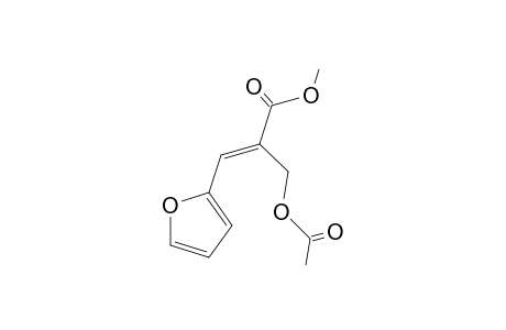 (E)-2-(acetoxymethyl)-3-(2-furyl)acrylic acid methyl ester