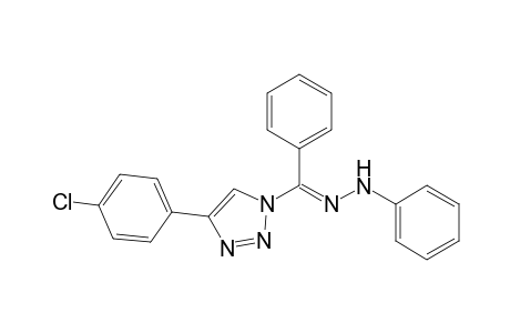 1-BENZOYL-(4-[P-CHLOROPHENYL]-1H-1,2,3-TRIAZOLE)-PHENYLHYDRAZINE