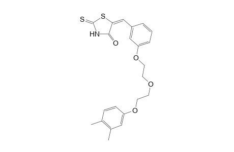 4-thiazolidinone, 5-[[3-[2-[2-(3,4-dimethylphenoxy)ethoxy]ethoxy]phenyl]methylene]-2-thioxo-, (5E)-