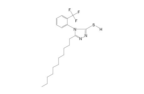 4-(alpha,alpha,alpha-trifluoro-o-tolyl)-5-undecyl-4H-1,2,4-triazole-3-thiol