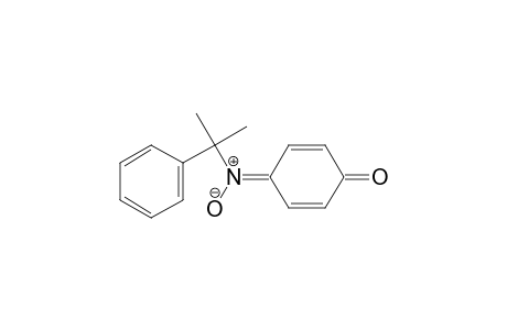 2,5-Cyclohexadien-1-one, 4-[(1-methyl-1-phenylethyl)imino]-, N-oxide