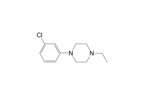 1-(3-Chlorophenyl)-4-ethyl-piperazine