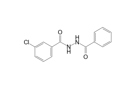 1-Benzoyl-2-(m-chlorobenzoyl)hydrazine