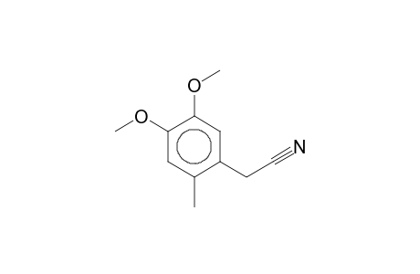 4,5-Dimethoxy-2-methylbenzeneacetonitrile