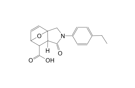 (1S,5R,7R)-3-(4-ethylphenyl)-4-oxo-10-oxa-3-azatricyclo[5.2.1.0~1,5~]dec-8-ene-6-carboxylic acid