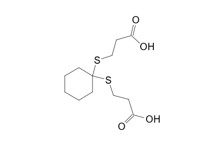 3,3'-(cyclohexylidenedithio)dipropionic acid