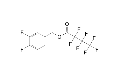 3,4-Difluorobenzyl alcohol, heptafluorobutyrate