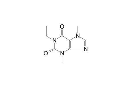 1H-Purine-2,6-dione, 1-ethyl-3,7-dihydro-3,7-dimethyl-