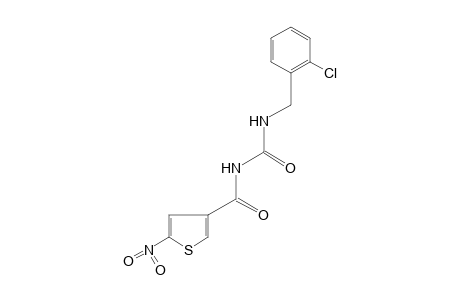 1-(o-chlorobenzyl)-3-(5-nitro-3-thenoyl)urea