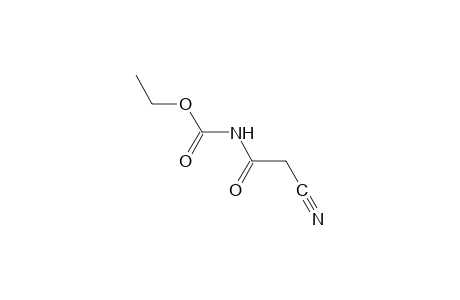 2-Cyanoacetylcarbamic acid, ethyl ester