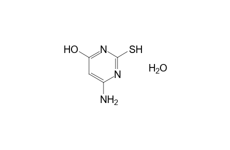 6-Amino-2-sulfanyl-4-pyrimidinol hydrate