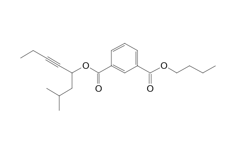 Isophthalic acid, butyl 2-methyloct-5-yn-4-yl ester