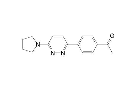 1-[4-(6-Pyrrolidin-1-yl)pyridazin-3-yl)phenyl]ethanone