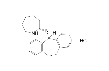 2-[(10,11-dihydro-5H-dibenzo[a,d]cyclohepten-5-yl)imino]hexahydro-1H-azepine, monohydrochloride