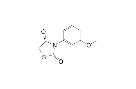 3-(m-methoxyphenyl)-2,4-thiazolidinedione
