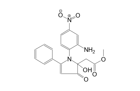 1H-pyrrole-2-acetic acid, 1-(2-amino-4-nitrophenyl)-2,3-dihydro-2-hydroxy-3-oxo-5-phenyl-, methyl ester