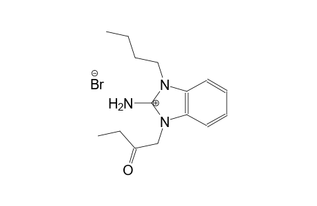 1-butyl-3-(2-oxobutyl)-1H-benzo[d]imidazol-2(3H)-iminium bromide