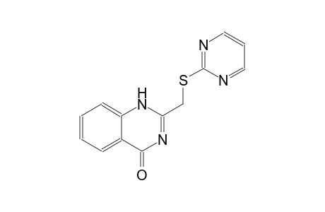 4(1H)-quinazolinone, 2-[(2-pyrimidinylthio)methyl]-