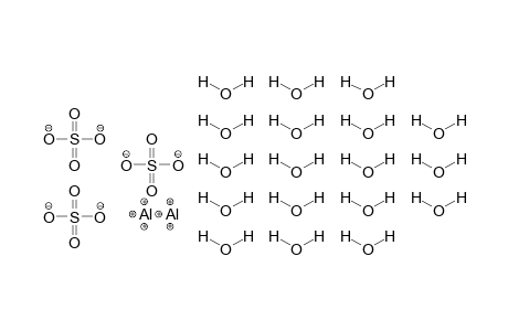 Aluminum sulfate octadecahydrate