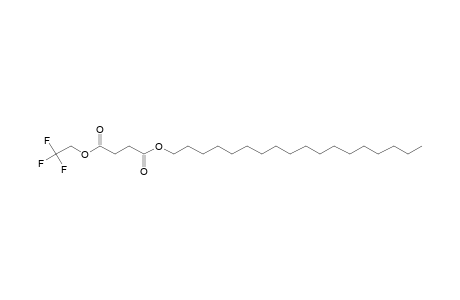 Succinic acid, octadecyl 2,2,2-trifluoroethyl ester