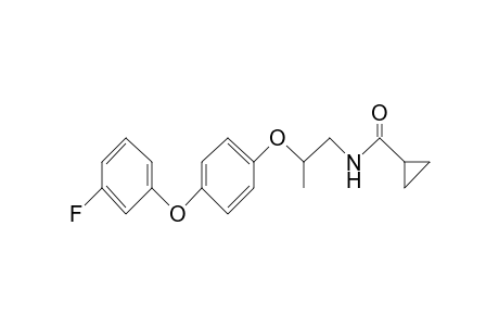 Cyclopropanecarboxamide, N-[2-[4-(3-fluorophenoxy)phenoxy]propyl]-