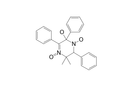 1,6-DIHYDROXY-3,3-DIMETHYL-2,5,6-TRIPHENYL-1,2,3,6-TETRAHYDROPYRAZINE-4-OXIDE