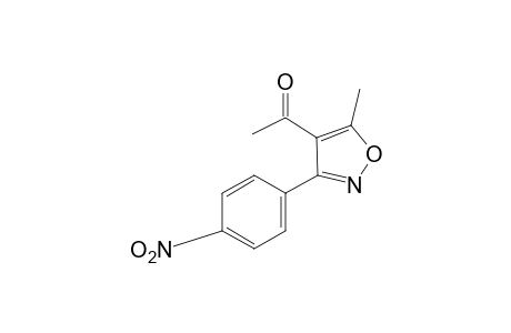 4-Acetyl-5-methyl-3-(p-nitrophenyl)isoxazole