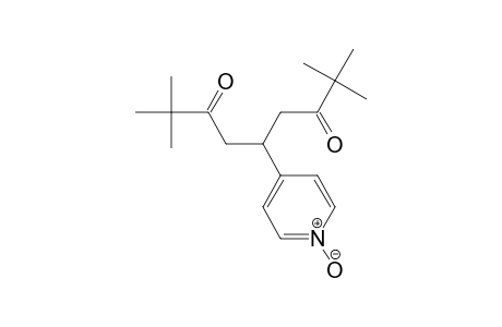 2,2,8,8-tetramethyl-5-(1-oxidanidylpyridin-1-ium-4-yl)nonane-3,7-dione