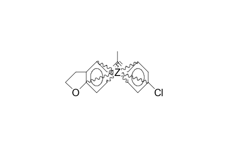 1-(4-Chloro-phenyl)-1-(3',4'-ethylenoxy-phenyl)-1-ethyl cation