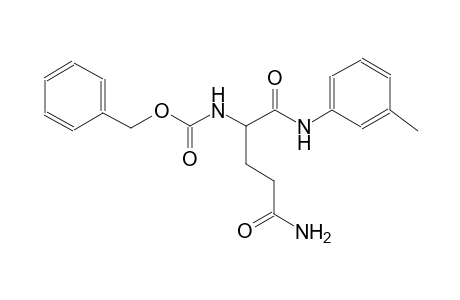 Benzyl 4-amino-4-oxo-1-(3-toluidinocarbonyl)butylcarbamate