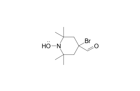 4-Bromo-4-formyl-2,2,6,6-tetramethyl-1H-piperidino-1-yloxy radical