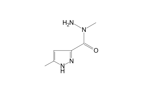 5-methylpyrazole-3-carboxylic acid, 1-methylhydrazide