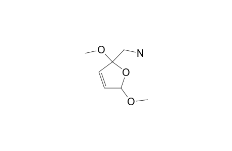 2,5-Dihydro-2,5-dimethoxyfurfurylamine,mixture of isomers