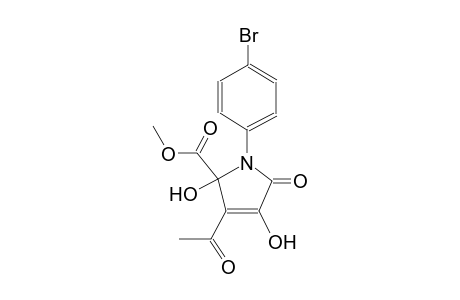 methyl 3-acetyl-1-(4-bromophenyl)-2,4-dihydroxy-5-oxo-2,5-dihydro-1H-pyrrole-2-carboxylate