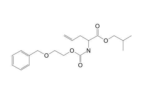 2-Aminopent-4-enoic acid, N-(2-benzyloxyetoxycarbonyl)-, isobutyl ester