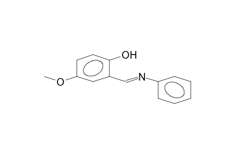 4-METHOXY-2-(PHENYLIMINOMETHYL)-PHENOL